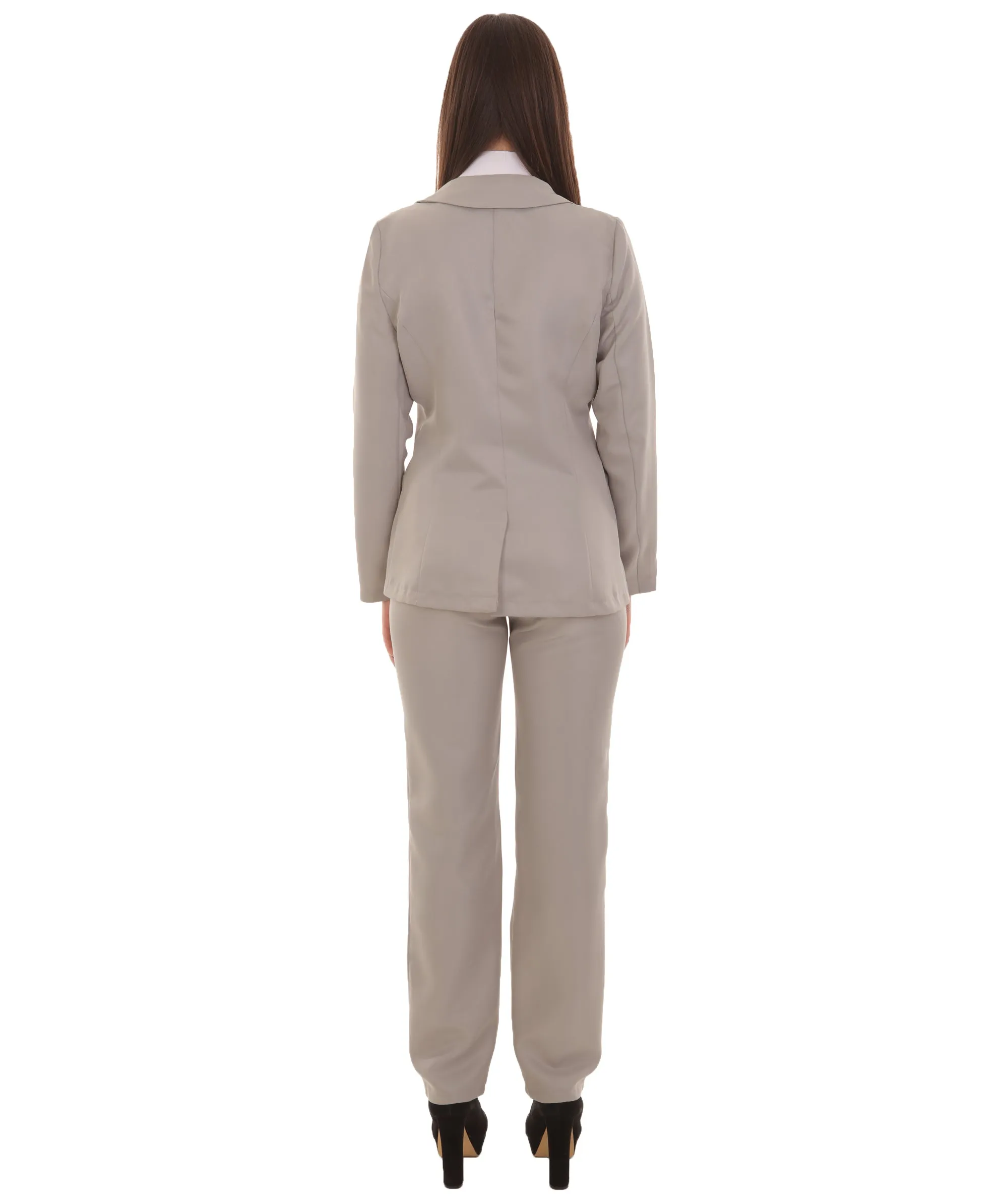 Women's EXCLUSIVE! Deluxe Singer Party Suit Costume | Grey Cosplay Costume.