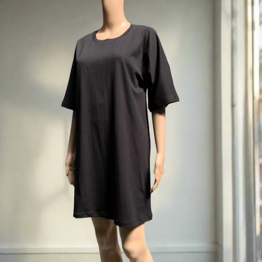Women's Organic Cotton Kimono T-shirt Dress