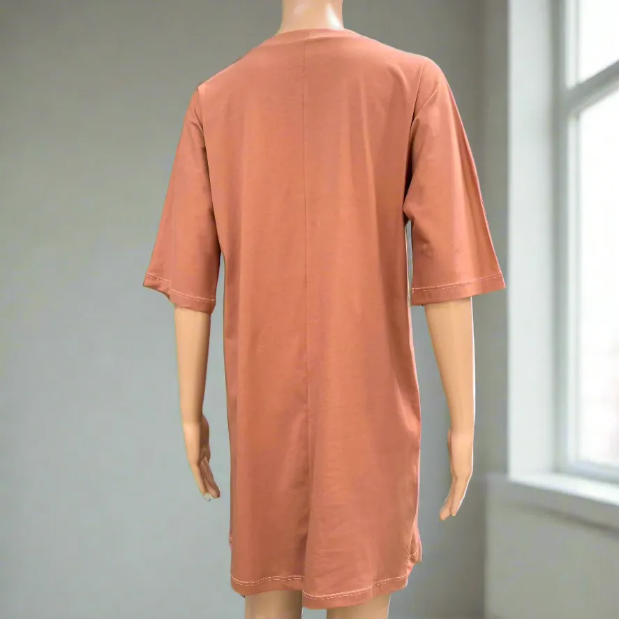 Women's Organic Cotton Kimono T-shirt Dress