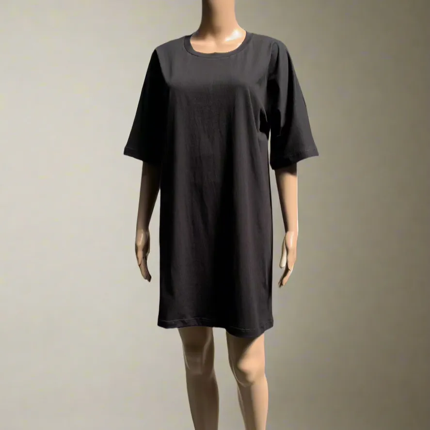 Women's Organic Cotton Kimono T-shirt Dress