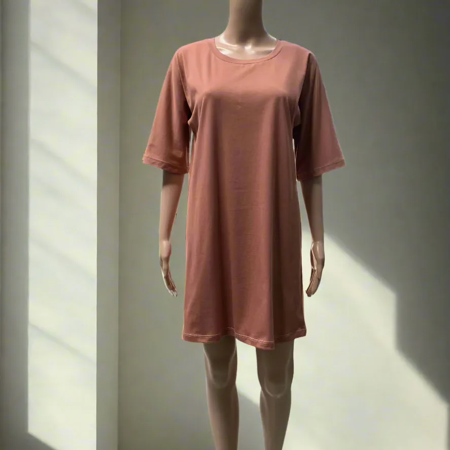 Women's Organic Cotton Kimono T-shirt Dress