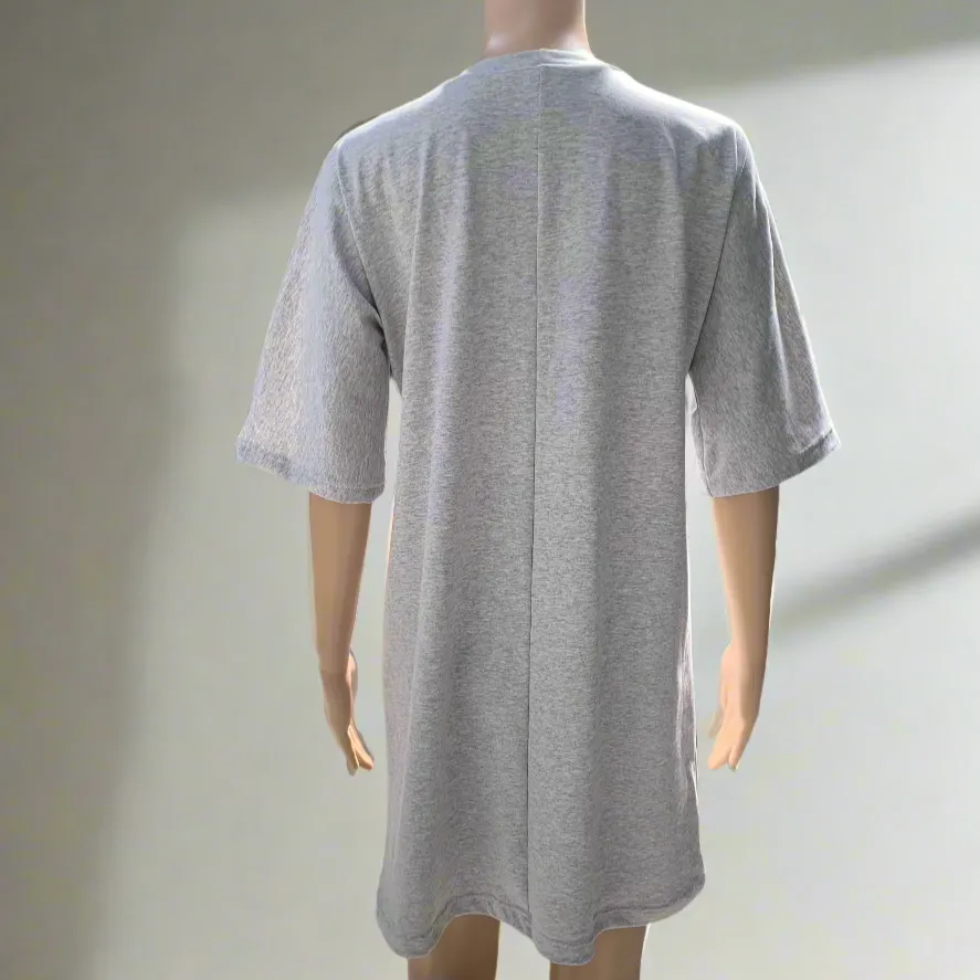 Women's Organic Cotton Kimono T-shirt Dress