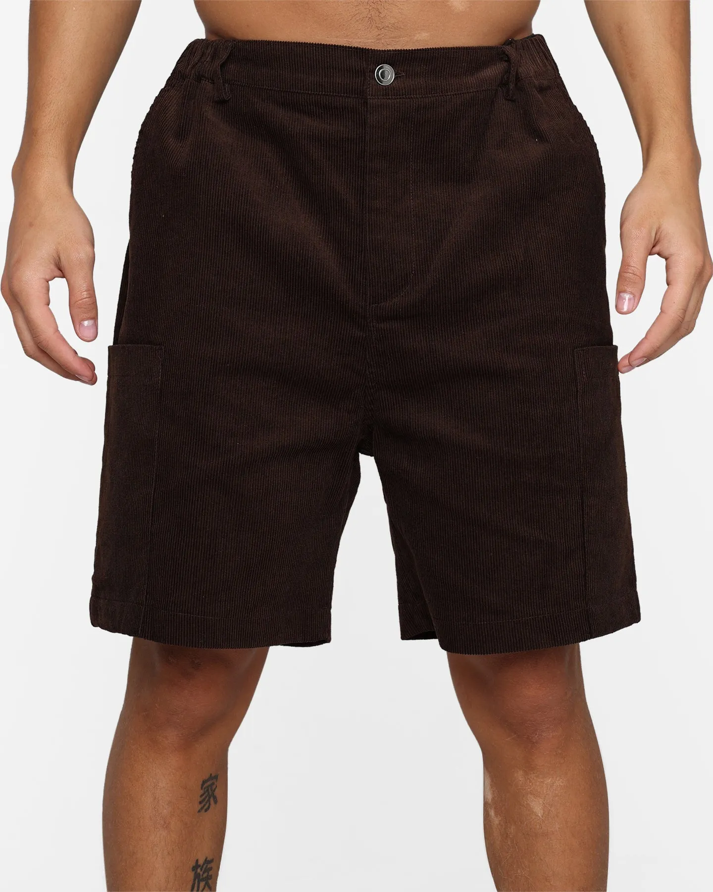 XXIII Jason Corduroy Shorts Brown