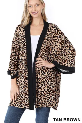 ZE225 - LEOPARD KIMONO