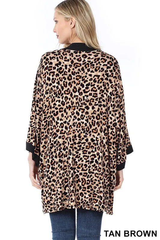ZE225 - LEOPARD KIMONO